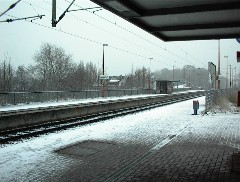 02.02 09:35 Fr: S-Bahn Haltestelle Dortmund-Westerfilde!