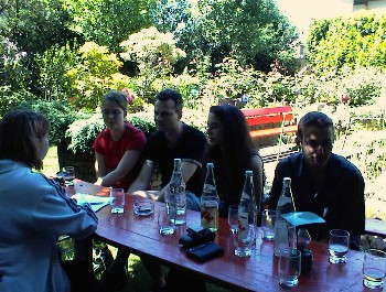 25.05 12:58 Von Links nach rechts: gogo, NooNoo, Rainer, danny und luky