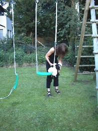 28.07 20:42 Auch Shaun will schaukeln...