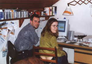 31.10  17a  NooNoo und Rainer beim chatten!