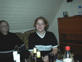 07.04 22:18 Sophie grinst, denn wir hatten viel Spa�!