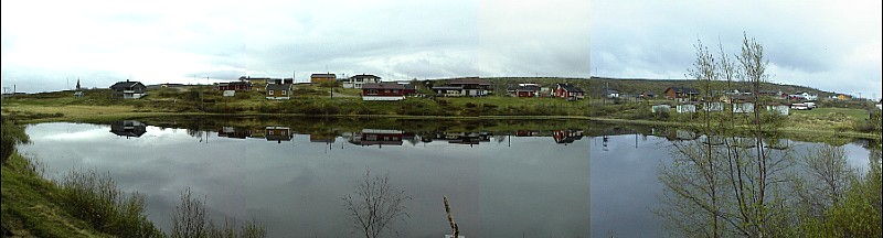 11.06 8:56 Im See spiegelt sich das andere Ufer!