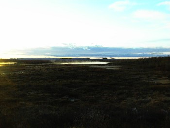 11.06 23:24 Leichter Nebel bildet sich auf den Seen!