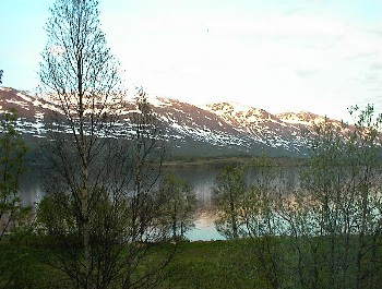 18.06 23:25 Am Abend - Von unseren Zimmer aus gesehen!
