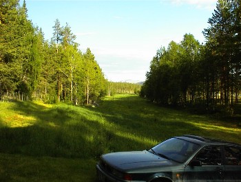 25.06 20:14 Toller Ausblick von der Hytte aus!