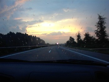 6:33 Als die Sonne aufgeht sind wir schon lange unterwegs!