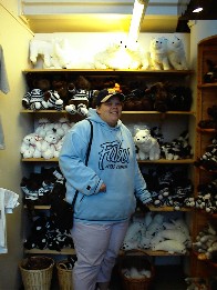 11:07 Mein Schatz in der Kuscheltierabteilung!