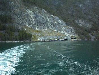 9:06 Nach dem Tunnel nur der F�hranleger sonst nichts!