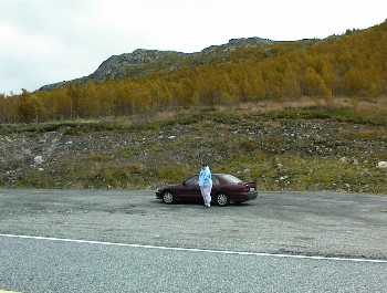 11:19 Hier in einer Hochebene ist es herbstlich k�hl!