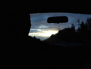 19:59 Langsam geht die Sonne unter!