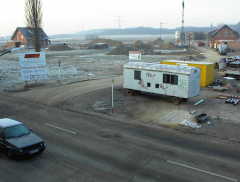 17.01 08:59 Mi: Kaum sind die alten Bauwagen weg, kommen neue!