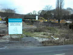 24.01 16:23 Mi: Auf der Koppel wird an der Kanalisation gearbeitet!