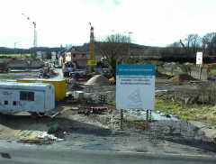 07.02 13:21 Mi: Heute wurde hier ein neuer Kran aufgestellt!