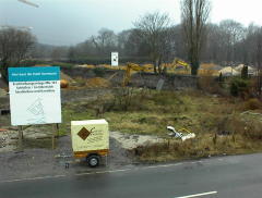 21.02 13:16 Mi: Hier wird mit zwei Baggern gearbeitet!