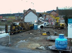 29.03 08:42 Do: Heute wurden die Bauwagen.....