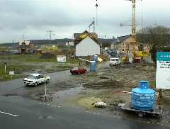18.04 16:14 Mi: Folie und Latten - fehlen nur noch die Dachpfannen!