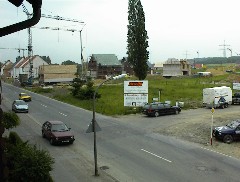 28.05 13:23 Mo: Das 1.OG ist schon fast fertig gemauert!