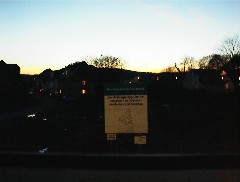 08.12 18:15 Sa: Die Sonne ist grad untergegangen!