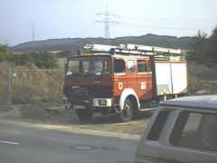 31.07 Die Feuerwehr parkt heute mal hier!