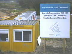 06.09 16:45 Mittwoch: Das Schild steht wieder!