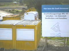 06.10 14:30 Fr: Zwei Bauwagen sind schon wieder weg!