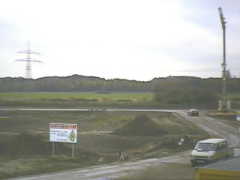 25.10 17:00 Mi: Seit Montag steht der Kran!