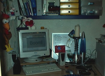 10.03 19:03 WebCam l�uft auf dem kleinen Rechner!