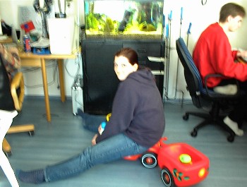 26.02 15:54 Leider etwas verwackelt, die kleine lara *gg*